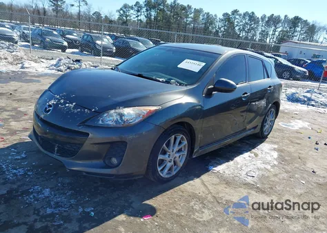 2012 Mazda Mazda3 S Touring z USA, uszkodzony, nr VIN JM1BL1L68C1511363